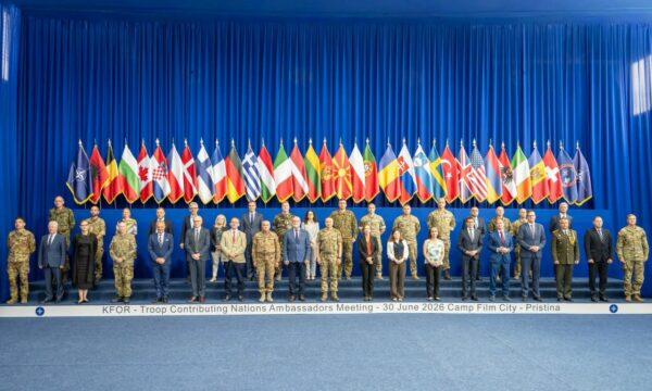 Komandanti i KFOR it  Ozkan Ulutas  ka pritur në takim  ambasadorë  shefa misionesh dhe përfaqësues të lartë kombëtarë nga 31 shtete