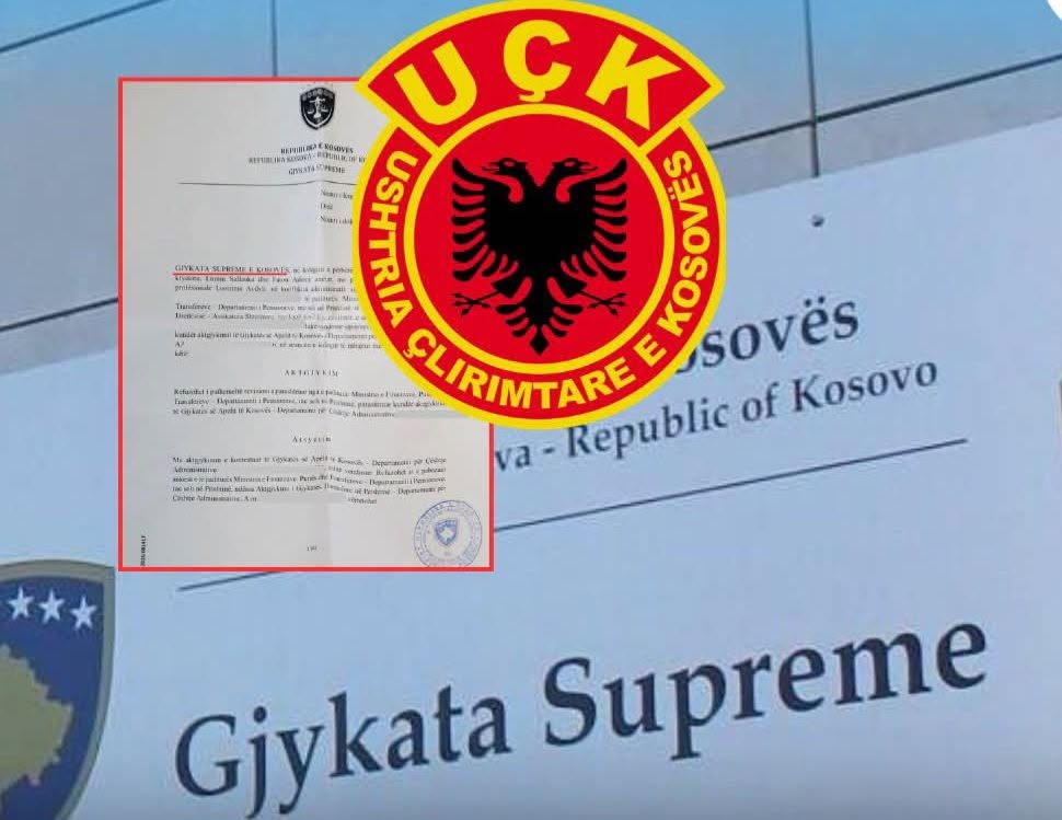 Gjykata Supreme ua njeh veteranëve të UÇK së të drejtën për dy pensione