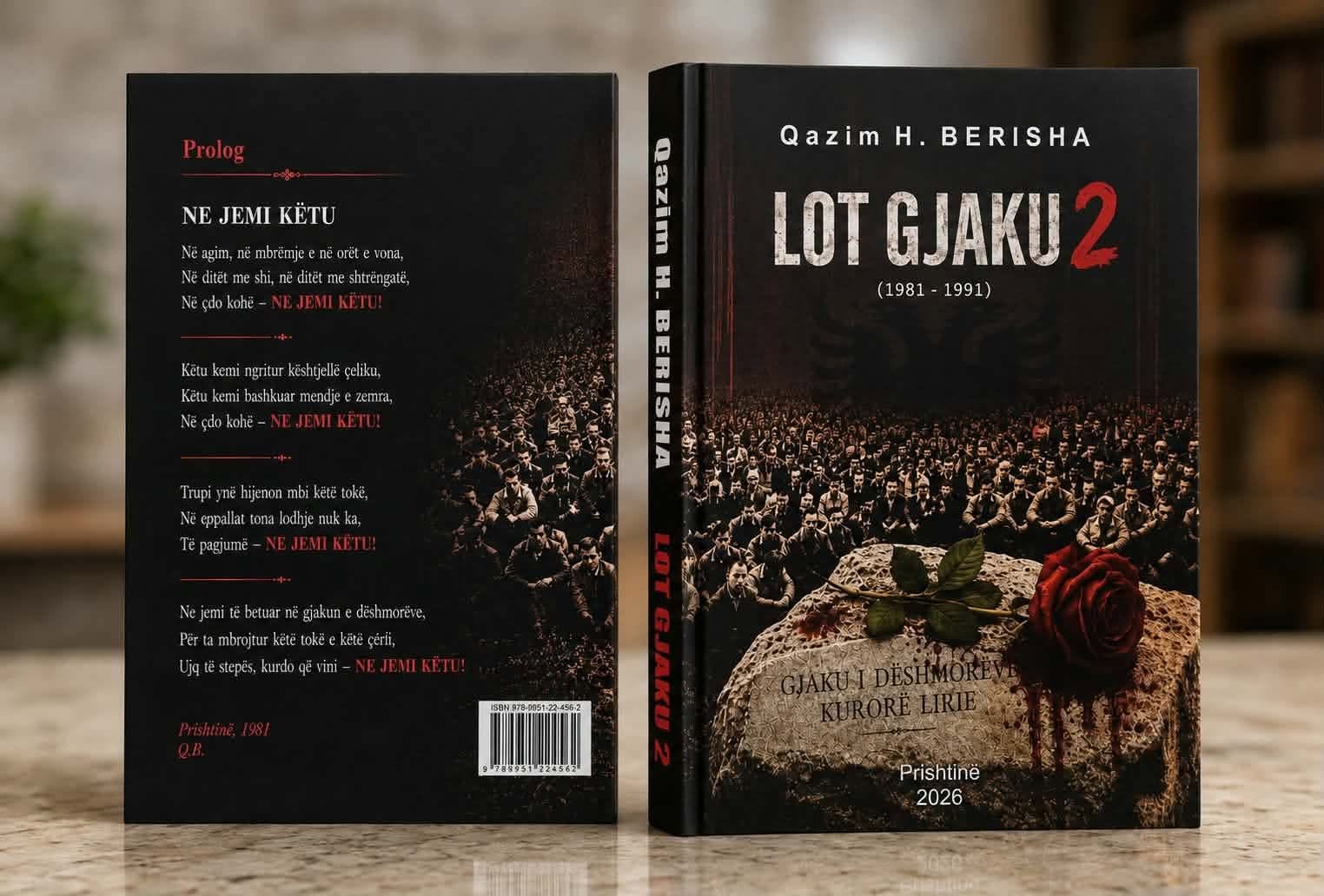 Qazim Berisha sjell librin  Lot gjaku 2   kushtuar dëshmorëve dhe martirëve të lirisë