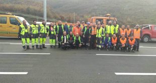 Ministria e Infrastrukturës bën të ditur se Kompanitë e mirëmbajtjes së rrugëve të Kosovës kanë arritur në Shqipëri