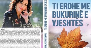 Albert Z. ZHOLI: TI ERDHE ME BUKURINË E VJESHTËS" libri plot emocione i poetes, Xhuljeta Ferraj