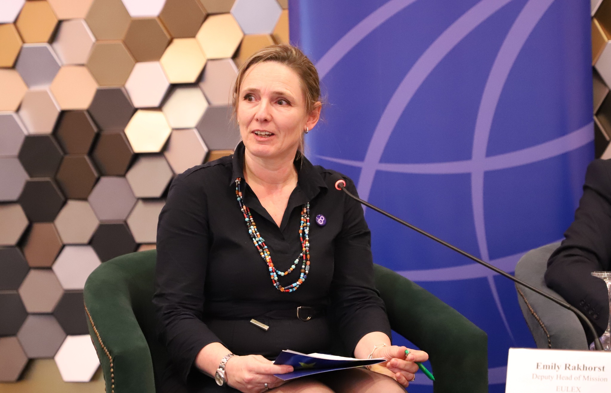 Emily Rakhorst merr drejtimin e përkohshëm të EULEX it pas përfundimit të mandatit të Barbanos