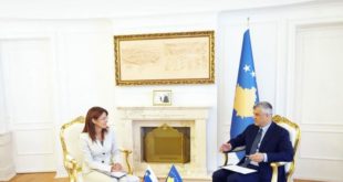 Thaçi dhe ministrja e Mbrojtjes së Sllovenisë flasin për ushtrinë e Kosovës
