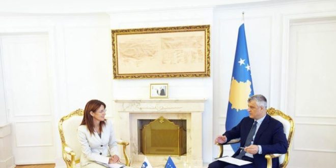 Thaçi dhe ministrja e Mbrojtjes së Sllovenisë flasin për ushtrinë e Kosovës