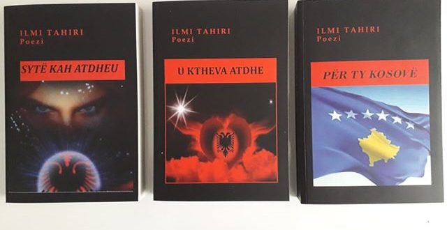 Poeti, Ilmi Tahiri nga Zhitia e Besianës, botoi tri vëllime poetike për Atdheun