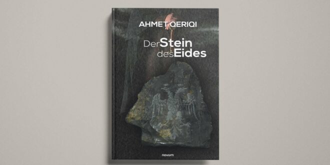 Shtëpia botuese, NOVUM, ka botuar në gjuhën gjermane, romanin, "Der Stein des Eides" (Guri i Betimit) vepër e autorit, Ahmet Qeriqi