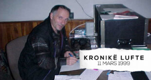 Ahmet Qeriqi: Së bashku me Nezir Myrtajn vizitojmë selinë e Shtabit, në Divjakë (11 mars, 1999)