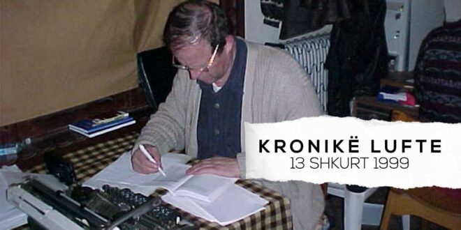 Ahmet Qeriqi: Në Ferizaj, si pasojë e një eksplodimi në qendër të qytetit kanë marrë lëndime 9 qytetarë shqiptarë, (13 shkurt,1999)