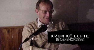 Ahmet Qeriqi: Konsolidohet organizimi i shtabeve civile (E premte 19 qershor, 1998)