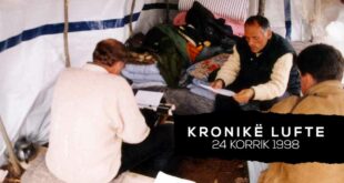 Ahmet Qeriqi: Me Nezir Myrtajn shkojmë në selinë e zëdhënësit të SHP të UÇK-së, Jakup Krasniqi, në Kleçkë (E premte, 24 korrik 1998)