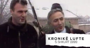 Ahmet Qeriqi: Delegacioni i UÇK-së niset për në Rambuje të Francës. Nisja u bë nga Fshati Shalë, 5 shkurt, 1999