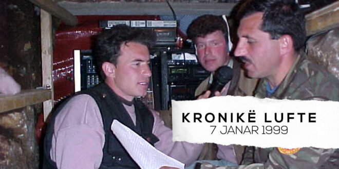 Ahmet Qeriqi: Radio-Kosova e Lirë dhe Agjencia Kosovapres mirëpriten nga opinioni ynë liridashës. Lajmin e kanë bërë të ditur shumë agjenci informative të botës, 7 janar, 1999