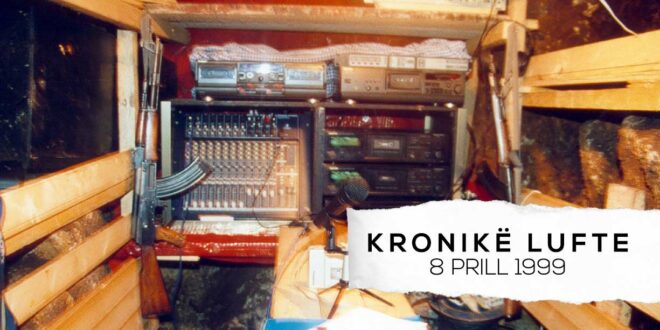 Ahmet Qeriqi: Në Majën e malit Pallanik rifillon transmetimin Radio-Kosova e Lirë (E enjte 8 prill 1999)
