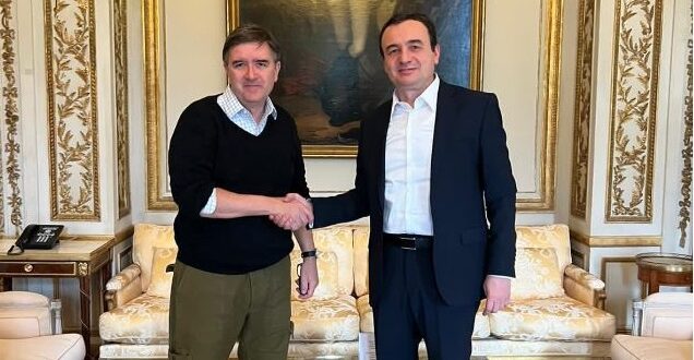 Kryeministri i Kosovës, Albin Kurti, ka biseduar me Ndihmës-sekretarin Amerikan për Evropë dhe Euroazi, James O’Brien
