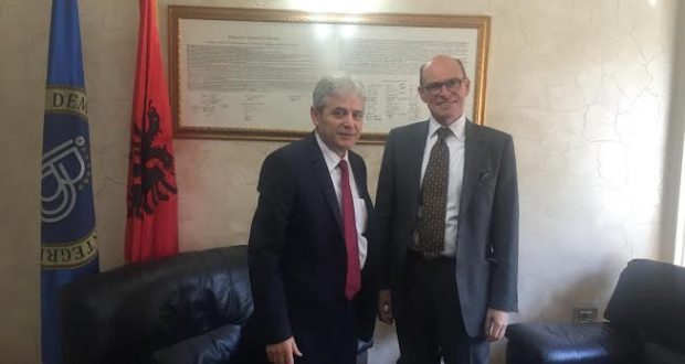 Kryetari i BDI-së, Ali Ahmeti është takuar me mbasadorin Norvegjez, Arne Sannes Bjornstad