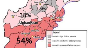 Talebanët fitojnë terren në Afganistan, pavarësisht ndihmesës së madhe amerikane për qeverinë e Kabulit