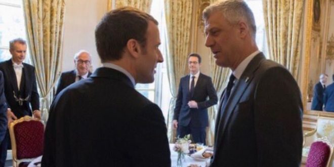 Thaçi: Franca më rol kyç në procesin e zgjidhjes përfundimtare të paqes dhe njohjes së ndërsjellë Kosovë-Serbi