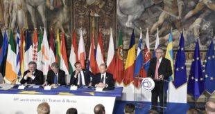 Në 60 vjetorin e themelimit Bashkimi Evropian i përkushtuar për forcim të unitetit