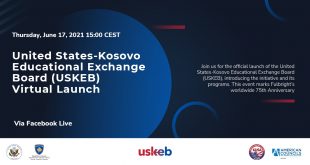 Sot në Prishtinë lansohet Bordi i Shkëmbimit Arsimor në mes Shteteve të Bashkuara të Amerikës dhe Kosovës