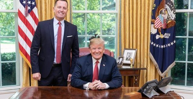 Trump e emëron ambasadorin Grenell në pozitën e Shefit të Intelegjencës Nacionale, institucion që kordinon CIA, FBI, DEA