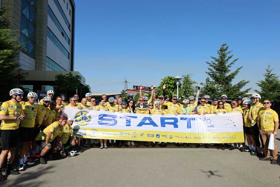Cycle Kosovo for Children mbledh 16 000 € për Klinikën e Pediatrisë  vazhdon fushata drejt synimit prej 25 000 €