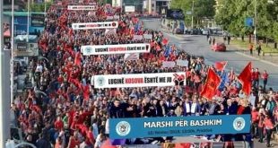 Organizuar nga shoqata “Çamëria” në Prishtinë mbahet marsh për bashkimin e Kosovës Lindore me Kosovën