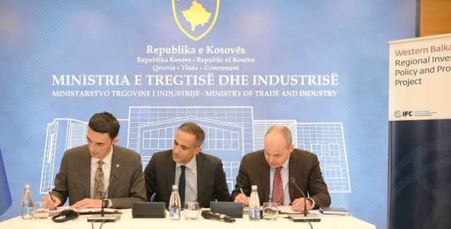 MTI dhe IFC marrëveshje bashkëpunimi për mbështetje dhe promovim e Kosovës si destinacion unik për investime