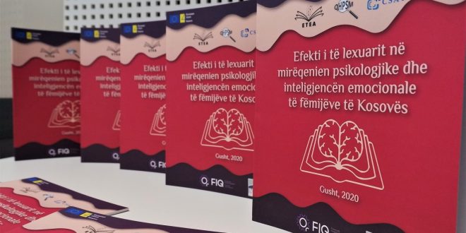 ETEA: Publikohet raporti: “Efekti i të lexuarit në mirëqenien psikologjike dhe inteligjencën emocionale të fëmijëve të Kosovës”