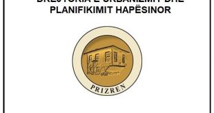NJOFTIM PËR HAPJEN E SHQYRTIMIT PUBLIK: Projekt dokumenti – Harta Zonale e Komunës së Prizrenit 2020-2028