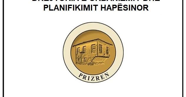 NJOFTIM PËR HAPJEN E SHQYRTIMIT PUBLIK: Projekt dokumenti – Harta Zonale e Komunës së Prizrenit 2020-2028