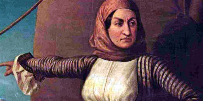 Dhaskalina Stavri Pinoti, (Bubulina) (1771- 22 maj 1825) luftëtarja më e njohur arvanitase