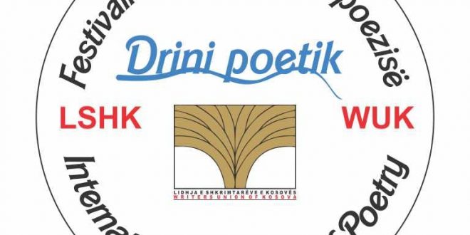 Festivali ndërkombëtar i poezisë "Drini poetik" mbahet sot në orën 12.00, në Bibliotekën Kombëtare "Pjetër Bogdani" të Prishtinës