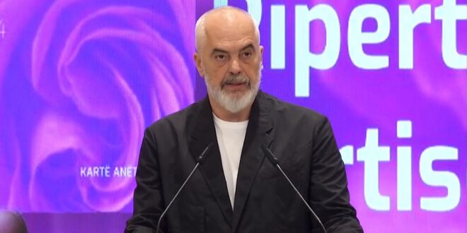 Edi Rama në Asamblenë e Partisë Socialiste foli për zgjedhjet e ardhshme që do të mbahen në vitin 2025