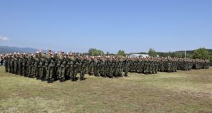 Në Komandën e Doktrinës dhe Stërvitjes u mbajt ceremonia e betimit të 251 ushtarët të rinj të Forcës së Sigurisë së Kosovës