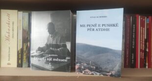 Veterani i arsimit, Fetah Berisha, nxori në dritë dy vepra publicistike: “Ditari i një mësuesi” dhe “Me penë e pushkë për atdhe”