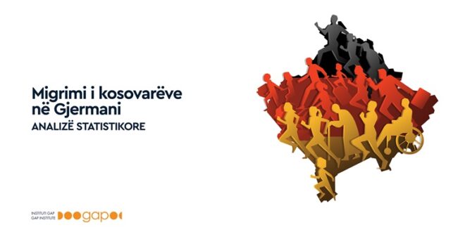 Sot, Instituti GAP ka publikuar raportin statistikor: “Migrimi i kosovarëve në Gjermani: Analizë statistikore”