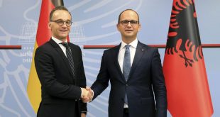 Ministri i Jashtëm i Gjermanisë, Heiko Maas, po qëndron sot për një vizitë zyrtare në Tiranë