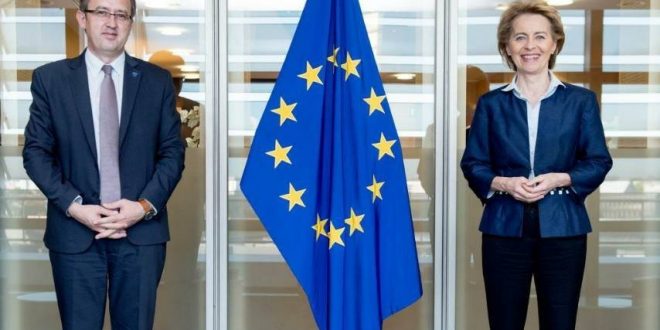 Hoti takon kryetaren e Komisionit Evropian, Ursula von der Leyen, kërkon liberalizimin e vizave