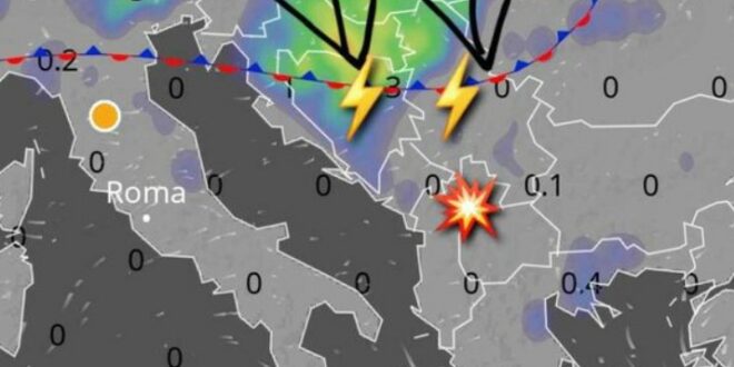 Pas të temperaturave të larta i gjithë rajoni i Ballkanit Perëndimor është duke u përballur me stuhi breshëri dhe shiu