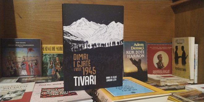Studiuesja, Anna Di Lellio, së bashku me dizajnerin, Dardan Luta, kanë nxjerrë në dritë librin, “Dimri i gjatë i vitit 1945-Tivari”