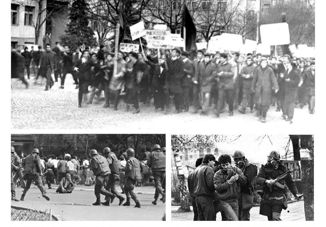 Bedri Hamza nderon studentët e protestave të vitit 1981  U ngritën për liri dhe dinjitet