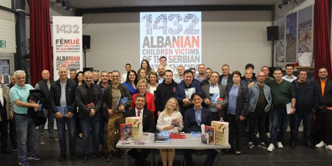 Nusret Pllana Në st. Gallen të Zvicrës u promovua libri që i kushtohet 1432 fëmijëve shqiptarë - viktima të gjenocidit shtetëror të Serbisë