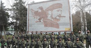 Ibrahim Shala: Në dy vjetorin e zyrtarizimit të FSK-së në Ushtri të Kosovës, u zbulua mozaiku me portretin e Heroit Agim Ramadani