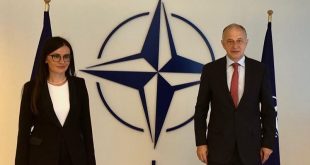 Ministrja e Jashtme, Meliza Haradinaj-Stublla, bisedoi me zëvendës-sekretarin e Përgjithshëm të NATO-s, Mircea Geoana
