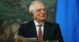 Shefi i BE-së për Politikë të Jashtme, Josep Borell, sot në Bruksel iu raporton krerëve të diplomacisë evropiane