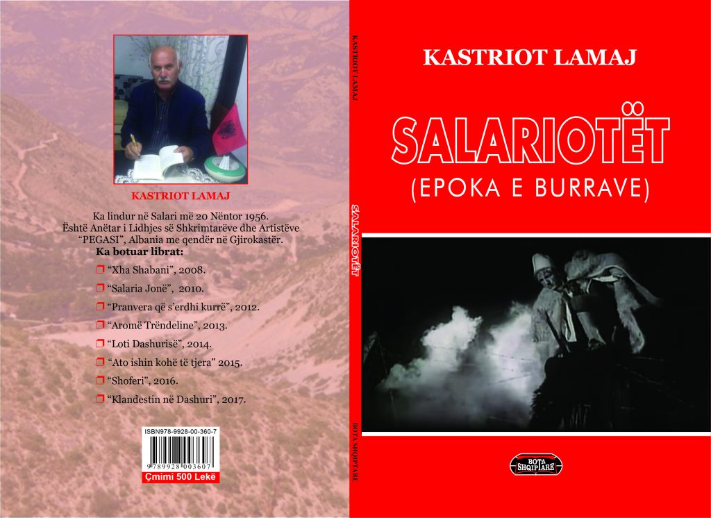 Albert Z. Zholi: Libri, "Salariotët - Epoka e burrave", i autorit Kastriot Lamaj, është vepër që i lartëson heronjtë