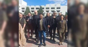 Kryeministri i Shqipërisë, Edi Rama dhe ai i Malit të Zi, Dritan Abazoviq po qëndrojnë për një vizitë në Kiev të Ukrainës