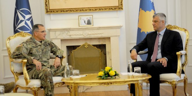 Curtis Scaparrotti: NATO është e përkushtuar të qëndrojë në Kosovë, për të siguruar paqe dhe stabilitet për rajonin