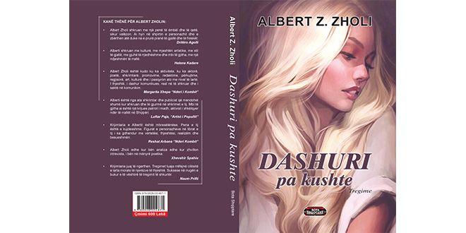 Prof. Dr. Ago Nezha: “Dashuri pa kushte”, libri me tregime i Albert Zholit, ku gjen flirtin me shpirtin