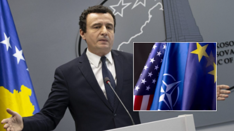 Alarm për Kurtin nga aleatët  Perëndimi ia tërheq vërejtjen për Veriun  shtohen dyshimet për kursin e Qeverisë